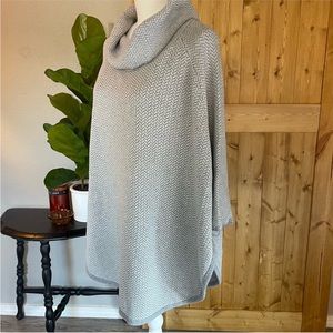 Loft poncho sweater